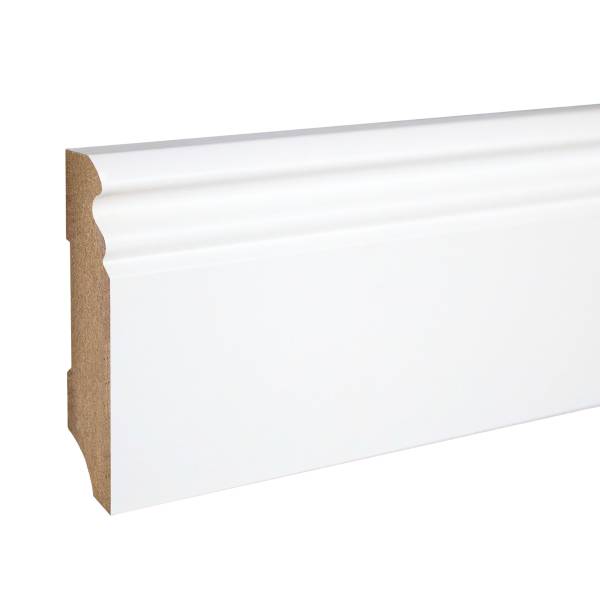 PROVISTON | Hamburger Sockelleiste | 19 x 80 x 2500 mm | foliert | MDF-Fußleiste | Berliner Profil PROVISTON | Hamburger Sockelleiste | 19 x 80 x 2500 mm | foliert | MDF-Fußleiste | Berliner Profil