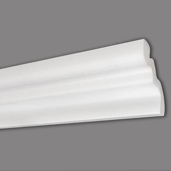 Marbet Stuckleiste "E-7" Styropor Deckenleiste 46 x 50 x 2000 mm Polystyrol Leiste Weiß Marbet Stuckleiste "E-7" Styropor Deckenleiste 46 x 50 x 2000 mm Polystyrol Leiste Weiß