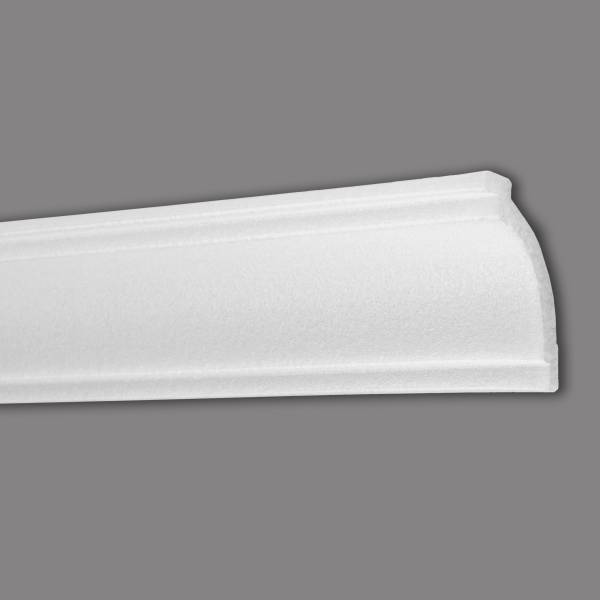Wiesemann Stuckleiste London 10 Polystyrol 55 x 68 x 2000 mm Deckenleiste Weiß Wiesemann Stuckleiste London 10 Polystyrol 55 x 68 x 2000 mm Deckenleiste Weiß