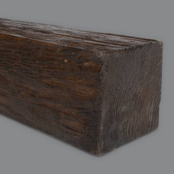 Elite Decor | PU-Balken "ED106" | Polyurethan | 120 x 120 mm | Eiche Dunkel | Deckenbalken Elite Decor | PU-Balken "ED106" | Polyurethan | 120 x 120 mm | Eiche Dunkel | Deckenbalken