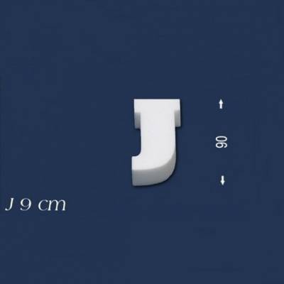 Buchstabe "J" - Größe 9 cm