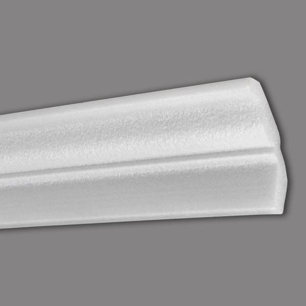 Wiesemann Stuckleiste Stockholm 24 Polystyrol 44 x 60 x 2000 mm Deckenleiste Weiß Wiesemann Stuckleiste Stockholm 24 Polystyrol 44 x 60 x 2000 mm Deckenleiste Weiß