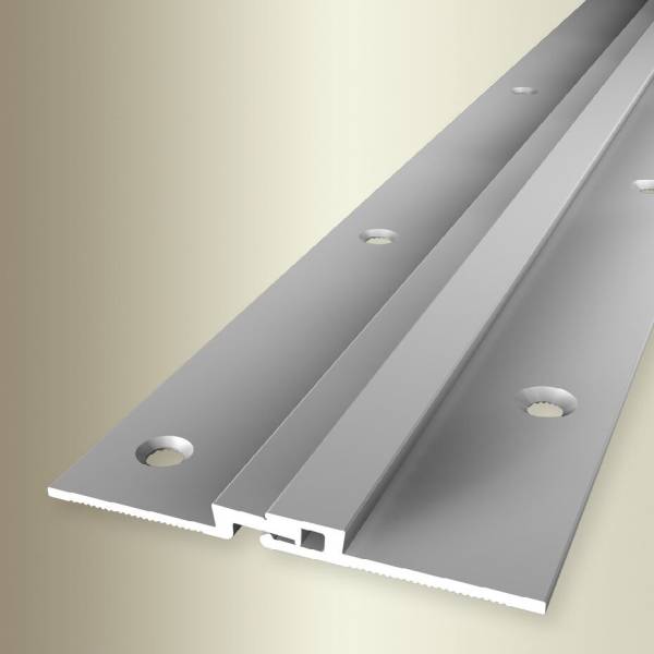 Küberit | Dehnungsfugen- & Fliesenprofile | B 53 mm | L 2700 mm | Einfasshöhe 2.2 mm | Alu elox Küberit | Dehnungsfugen- & Fliesenprofile | B 53 mm | L 2700 mm | Einfasshöhe 2.2 mm | Alu elox