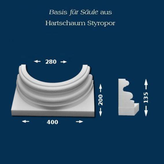 Säulenbasis "Wiesemann SB16" - unbeschichtet Säulenbasis "Wiesemann SB16" - unbeschichtet