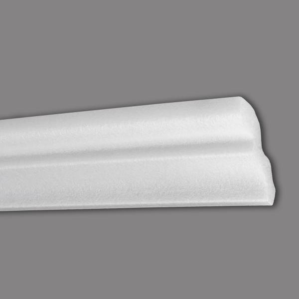 Wiesemann Stuckleiste Eindhoven 05 Polystyrol 48 x 43 x 2000 mm Deckenleiste Weiß Wiesemann Stuckleiste Eindhoven 05 Polystyrol 48 x 43 x 2000 mm Deckenleiste Weiß