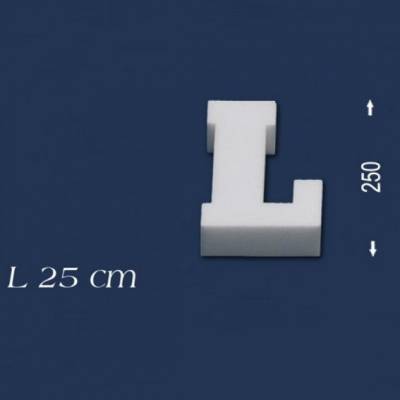 Buchstabe "L" - Größe 25 cm