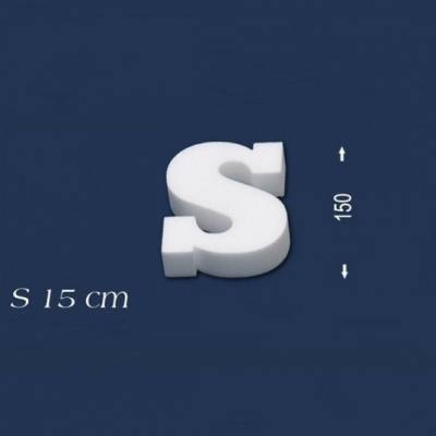 Buchstabe "S" - Größe 15 cm