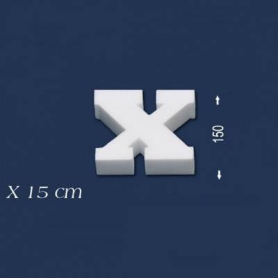 Buchstabe "X" - Größe 15 cm