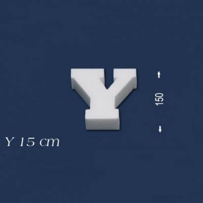 Buchstabe "Y" - Größe 15 cm