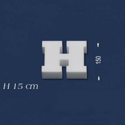 Buchstabe "H" - Größe 15 cm
