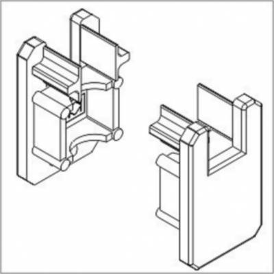 Endkappen, Aluminiumprofil