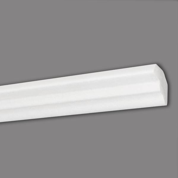 Marbet Stuckleiste "E-2" Styropor Deckenleiste 17 x 25 x 2000 mm Polystyrol Leiste Weiß Marbet Stuckleiste "E-2" Styropor Deckenleiste 17 x 25 x 2000 mm Polystyrol Leiste Weiß