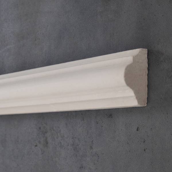 PROVISTON | Zierleiste Gips | 40 x 20 x 1000 mm | Wandleiste | Weiß PROVISTON | Zierleiste Gips | 40 x 20 x 1000 mm | Wandleiste | Weiß
