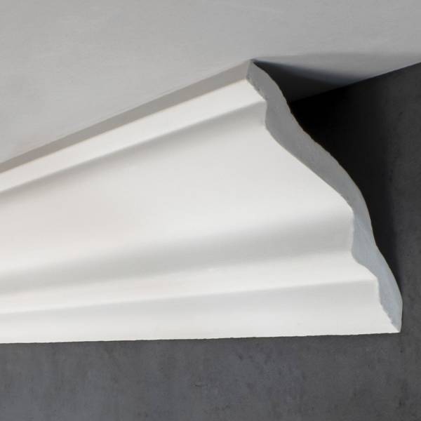 PROVISTON | Gipsleiste Reutlingen | Echter Gipsstuck | 80 x 80 x 1180 mm | Stuckleisten aus Gips PROVISTON | Gipsleiste Reutlingen | Echter Gipsstuck | 80 x 80 x 1180 mm | Stuckleisten aus Gips