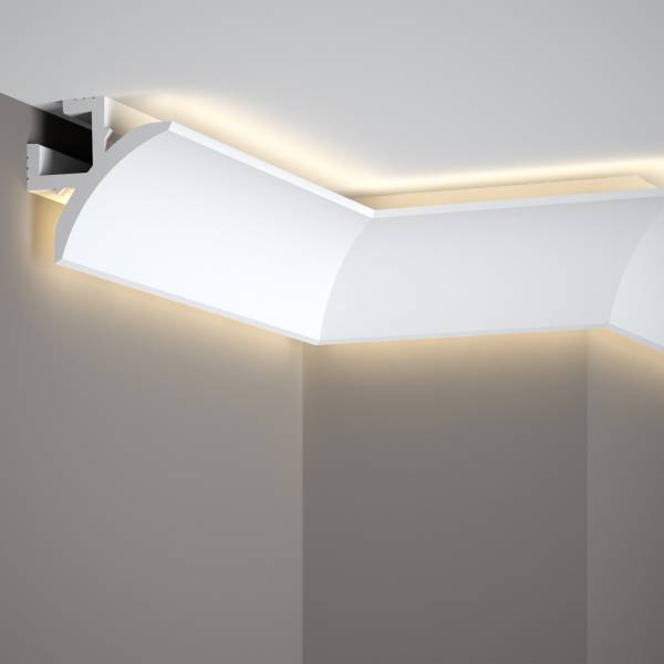 Mardom Lichtleiste "QL002" PolyForce 86 x 86 x 2000 mm Weiß Deckenleiste Stuckleiste Mardom Lichtleiste "QL002" PolyForce 86 x 86 x 2000 mm Weiß Deckenleiste Stuckleiste