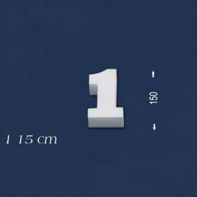 Ziffer "1" - Größe 15 cm