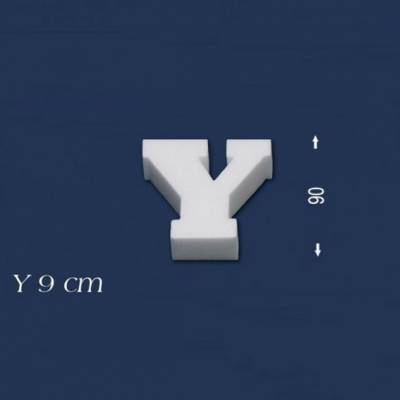 Buchstabe "Y" - Größe 9 cm