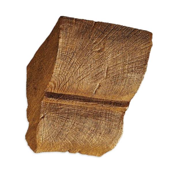Wiesemann | Konsole für PU-Balken | 120 x 120 mm | Polyurethan | Eiche hell | Hochfest Wiesemann | Konsole für PU-Balken | 120 x 120 mm | Polyurethan | Eiche hell | Hochfest