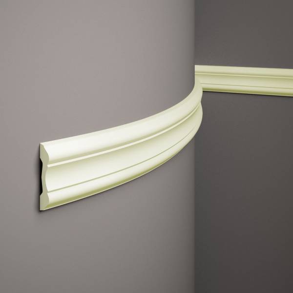 Mardom flexible Wandleiste MDD345F Profoam 24 x 102 x 2000 mm Weiß Zierleiste biegsam Mardom flexible Wandleiste MDD345F Profoam 24 x 102 x 2000 mm Weiß Zierleiste biegsam