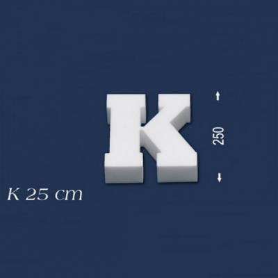 Buchstabe "K" - Größe 25 cm