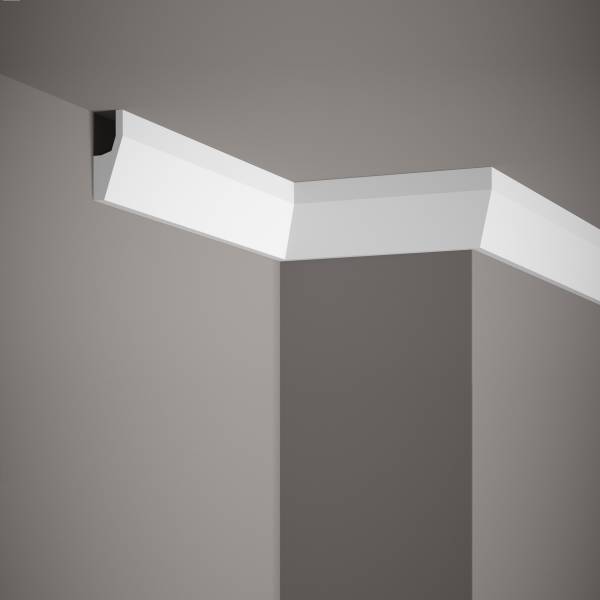 PROVISTON | LED Lichtleiste "NE118" | 27 x 70 x 2000 mm | Weiß | Deckenleiste | Stuckleiste | Modern PROVISTON | LED Lichtleiste "NE118" | 27 x 70 x 2000 mm | Weiß | Deckenleiste | Stuckleiste | Modern
