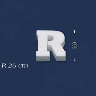 Buchstabe "R" - Größe 25 cm