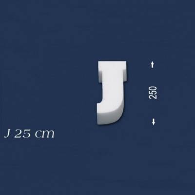 Buchstabe "J" - Größe 25 cm
