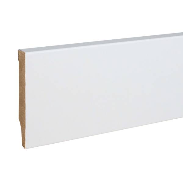Südbrock | Klassische Sockelleiste 721.1058 | 10 x 58 x 2500 mm | MDF foliert | Weiß Südbrock | Klassische Sockelleiste 721.1058 | 10 x 58 x 2500 mm | MDF foliert | Weiß