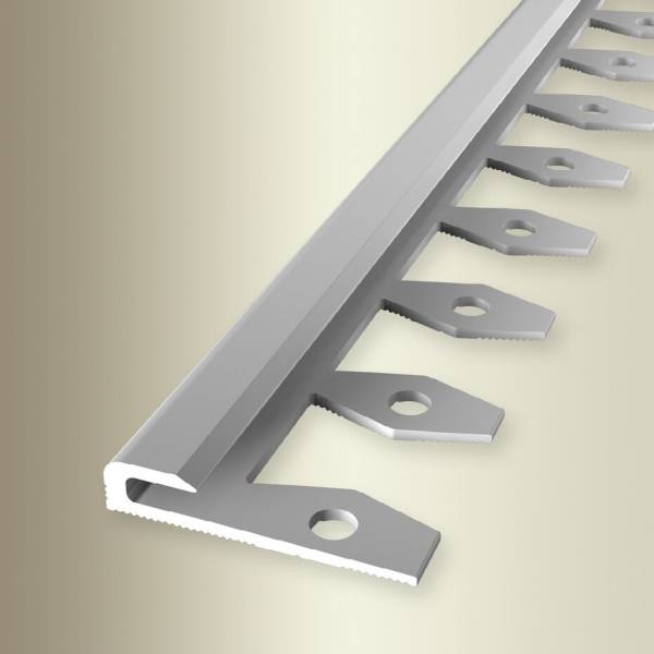 Küberit | Einfass- & Abschlussprofile | H 6 mm | B 30 mm | L 2500 mm | Einfasshöhe 3 mm | Alu elox Küberit | Einfass- & Abschlussprofile | H 6 mm | B 30 mm | L 2500 mm | Einfasshöhe 3 mm | Alu elox