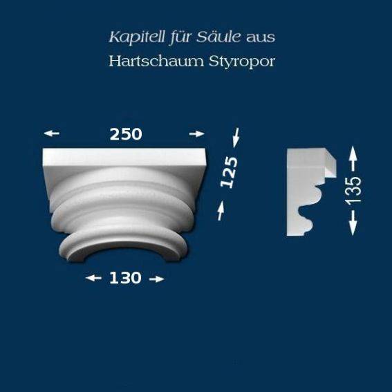 Säulenkapitell "Wiesemann SK1-1" - unbeschichtet Säulenkapitell "Wiesemann SK1-1" - unbeschichtet