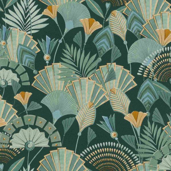 Rasch | Selection | 635690 | Vliestapete | Botanisch | 10.05 x 0.53 m | Grün | Braun | Blau Rasch | Selection | 635690 | Vliestapete | Botanisch | 10.05 x 0.53 m | Grün | Braun | Blau