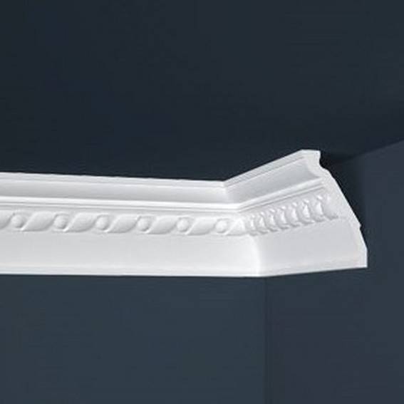 Marbet | Innenwinkel "Marbet B48" | Polystyrol | 72 x 124 x 200 mm | Weiß | Stuckleisten Ecke Marbet | Innenwinkel "Marbet B48" | Polystyrol | 72 x 124 x 200 mm | Weiß | Stuckleisten Ecke