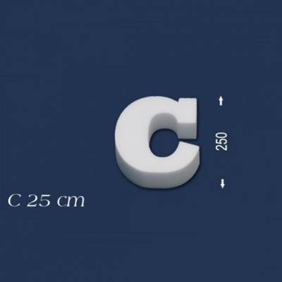 Buchstabe "C" - Größe 25 cm