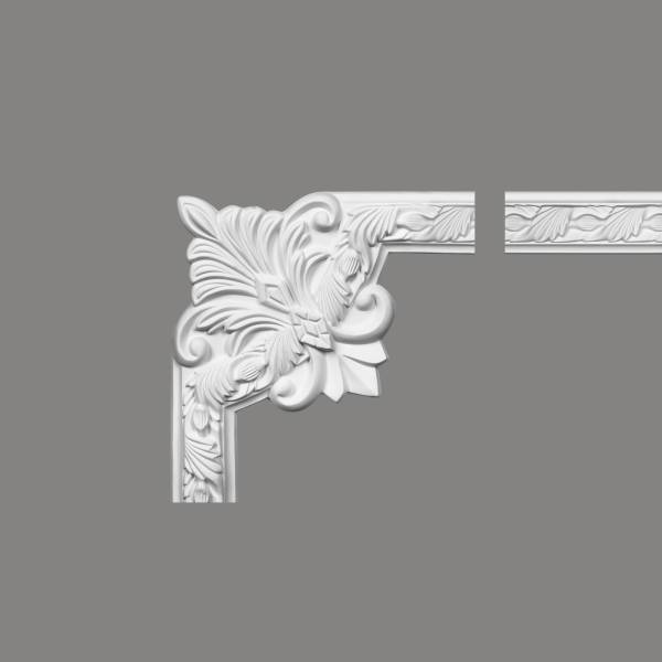 Mardom Eckstück für Wandleiste MDC258 Profoam 54 x 20 x 260 mm Weiß Stuckprofil Stuckleiste Mardom Eckstück für Wandleiste MDC258 Profoam 54 x 20 x 260 mm Weiß Stuckprofil Stuckleiste