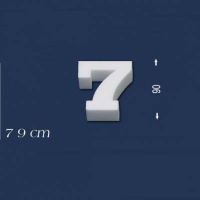 Ziffer "7" - Größe 9 cm