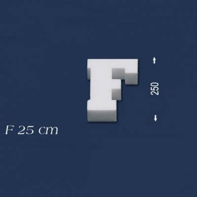 Buchstabe "F" - Größe 25 cm