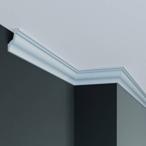 Elite Decor Stuckleiste P824| Polyurethan 40 x 40 x 2000 mm Styropor Deckenleiste Weiß Elite Decor Stuckleiste P824| Polyurethan 40 x 40 x 2000 mm Styropor Deckenleiste Weiß