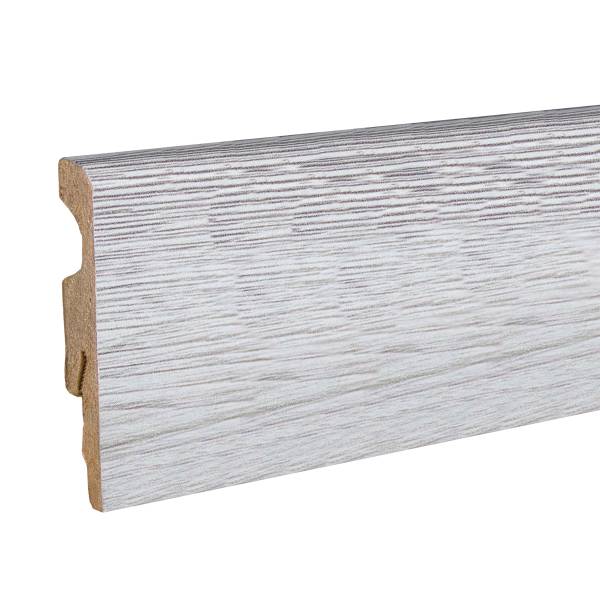 Neuhofer | Schöne Sockelleiste | 10 x 58 mm | Weißeiche Neuhofer | Schöne Sockelleiste | 10 x 58 mm | Weißeiche