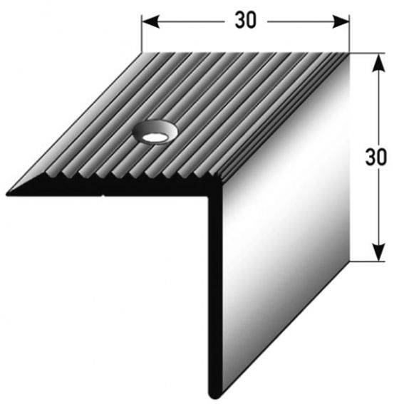 PROVISTON | Treppenkante "Severina" | Aluminium eloxiert | Winkelprofil | versch. Varianten PROVISTON | Treppenkante "Severina" | Aluminium eloxiert | Winkelprofil | versch. Varianten