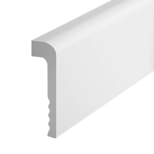 PROVISTON | Sockelleiste "NE005" | 22 x 110 x 2000 mm | Weiß | Fußleiste | Abdeckleiste | Hochwertig PROVISTON | Sockelleiste "NE005" | 22 x 110 x 2000 mm | Weiß | Fußleiste | Abdeckleiste | Hochwertig