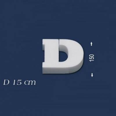 Buchstabe "D" - Größe 15 cm