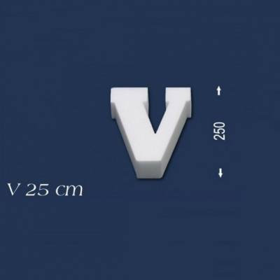 Buchstabe "V" - Größe 25 cm