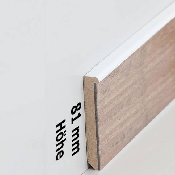 Südbrock | Sockelleiste "Frankfurt" | 726.7631 | MDF | 13 x 81 x 2500 mm | Fußleiste für Vinylboden Südbrock | Sockelleiste "Frankfurt" | 726.7631 | MDF | 13 x 81 x 2500 mm | Fußleiste für Vinylboden