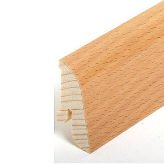 Sockelleisten "Bremen" - Buche gedämpft Sockelleisten "Bremen" - Buche gedämpft