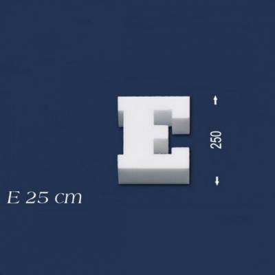 Buchstabe "E" - Größe 25 cm