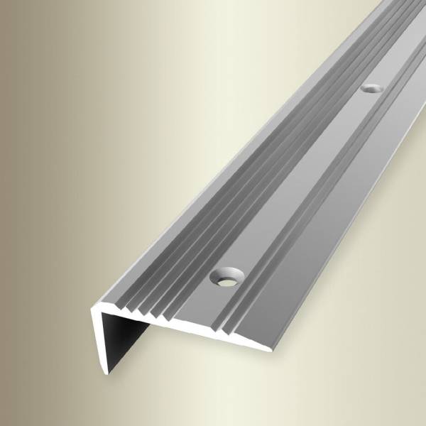 PROVISTON | Winkelprofil | Breite:43 mm | Höhe:0 - 20 mm | Aluminium | Gerillt | Versenkt Gebohrt PROVISTON | Winkelprofil | Breite:43 mm | Höhe:0 - 20 mm | Aluminium | Gerillt | Versenkt Gebohrt