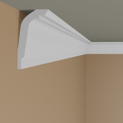 QUEST Perfil angular de PVC 50x50mm, 1.5m, ángulo rígido, perfil